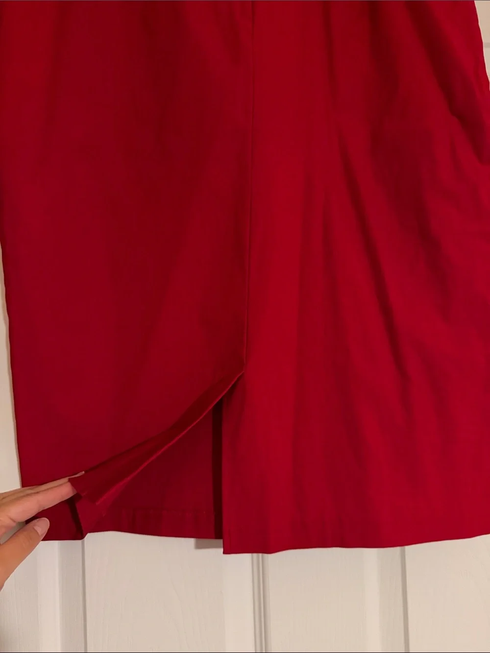 Pinup Couture/Dixiefried Pencil Skirt in Red